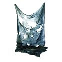 Halloween Creepy Cloth - Black and Grey