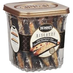 NONNI's Authentic Italian BISCOTTI Traditional 25 Count Tub Net Wt 1 lb 15.2 OZ (885g)