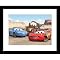 Cast of Disney's Cars Framed Lithograph - 12.25x15.25"