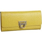 DKNY French Grain Leather Clutch