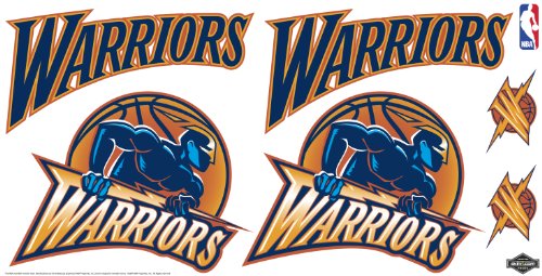 Skinit NBA Golden State Warriors Skinit Car Decals Medium - 49-by-25-Inch