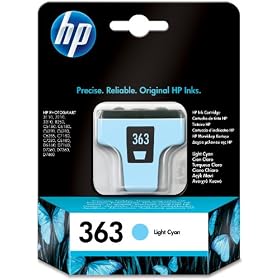 HP Hewlett Packard C8774EE 363 light blue cyan