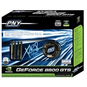 PNY VCG88GTSXPB GeForce 8800 GTS 640MB Graphics Card
