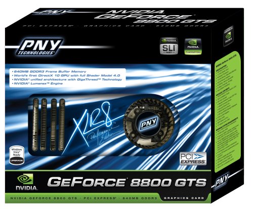 PNY VCG88GTSXPB GeForce 8800 Graphics Card