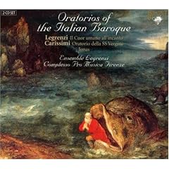 Carissimi:  Oratorios of the I