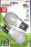 513M3wvz kL. SL160  (2 PACK) Feit ECOBulb 7W / 40W 120V A15 Soft White CFL Ceiling Fan Bulb E26 Medium BPESL7A/CF Reviews