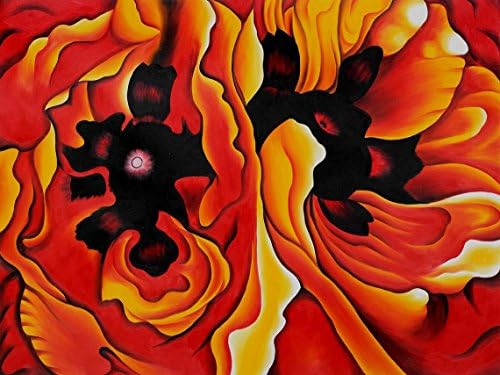 AKDGND Art Oil Painting Art Print on Canvas Nuked Woman Wall Decor for Room 12x16 inch No Frame