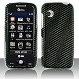 Premium - LG GS390/Prime Carbon Fiber Cover - Faceplate - Case - Snap On -  ....