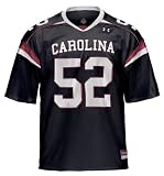 South Carolina Gamecocks -No. 52- Youth Black Under Armour Replica Jersey