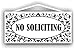 No Soliciting Sign for Indoor or Outdoor use by MySigncraft by MySigncraft