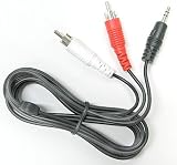 Arista 18-3190 3.5mm Male to 2 RCA Male Cable