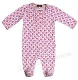 Ruffle Front Baby Footie