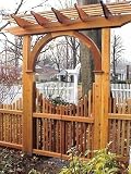 New England Woodworks PPG 48 Pyramid Picket Gate