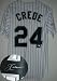 Joe Crede Autographed/Hand Signed Authentic Chicago White Sox Jersey