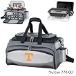 Tennessee Volunteers All-In-One Tailgating Cooler w/Gas Grill and Tools - Grey/Black w/Digital Print