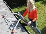 GutterBrush 5 IN Simple Gutter Guard - 120 ft. house pack for standard 5