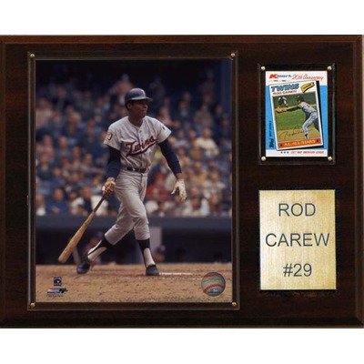 MLB Minnesota Twins Rod Carew Player Plaque