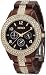XOXO Women's XO5455 Rhinestone Accent Chocolate Brown Analog Bracelet Watch