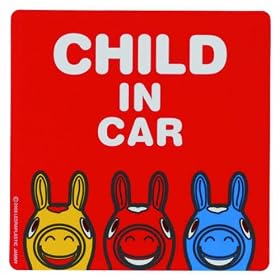 ���f�B �S�[�S�[�h���C�u �X�e�b�J�[ CHILD IN CAR