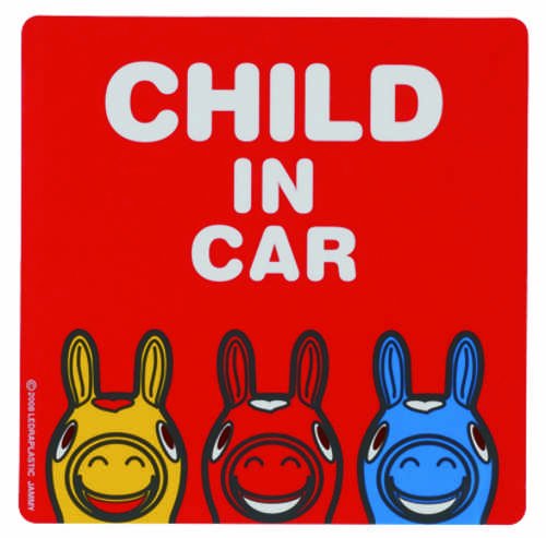 ロディ ゴーゴードライブ ステッカー CHILD IN CAR
