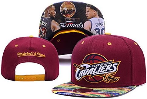 Cleveland Cavaliers Snapbacks Cap Mens Baseball Snapback Hats White One Size