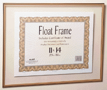 NUD35360 FRAME,FLOAT,11X14,BLK TRM