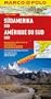 Am�rique du Sud - Carte routi�re et touristique du sud de l'Am�rique du sud (Argentine, Bolivie, Br�sil, Chili, Paraguay, P�rou, Uruguay)