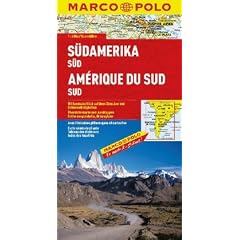 MARCO POLO Kontinentalkarte S�damerika S�d 1:4 Mio.: Mit landschaftlich sch�nen Strecken und Sehensw�rdigkeiten. �bersichtskarte zum Ausklappen, Entfernungstabelle, Ortsregister