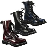 Demonia Men's ROCKY-10 Lace-Up Ankle Boots, Available in 3 Colors
