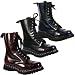 Demonia Men's ROCKY-10 Lace-Up Ankle Boots, Available in 3 Colors