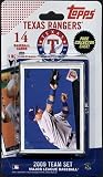 Topps MLB Baseball Cards 2009 Texas Rangers 14 Card Team Set