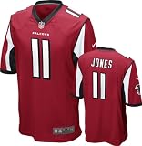 Julio Jones Youth Jersey: Home Red Game Replica #11 Nike Atlanta Falcons Youth Jersey