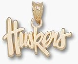 Nebraska Cornhuskers Huskers 3/8 Lapel Pin - Sterling Silver Jewelry