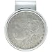 Sterling Silver Morgan Dollar Money Clip (1878 - 1921)