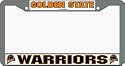 Golden State Warriors License Plate Frame