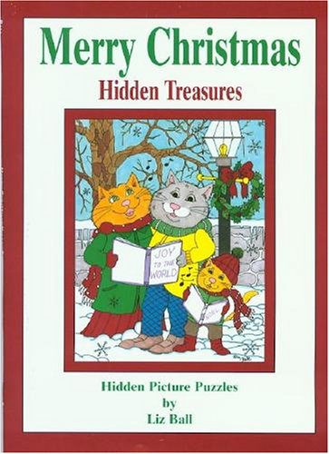 Merry Christmas Hidden Treasures: Hidden Picture Puzzles