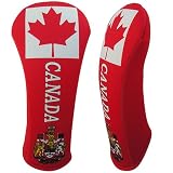 CANADA FLAG THEME DESIGN DRIVER HEAD COVER