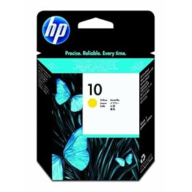 Original HP 10 Yellow Printhead in Retail Packaging