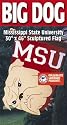Mississippi State Bulldogs Large House Flag