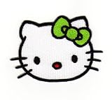 Produkt-Bild: Aufn&auml;her B&uuml;gelbild Aufb&uuml;gler Iron on Patches Applikation Hello Kitty Kinder baby