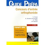 Concours d'entr�e Orthophonistepar Claudine Protat