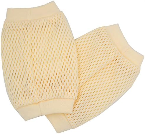 New Kid Baby Mesh Crawling Knee Pads Toddler Elbow Pads Summer Style 805640 Yellow
