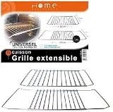 Home Equipement - A90447 - Four / Table de Cuisson Plaque/Grille/Plat - Grille de Four Extensible - Universelle