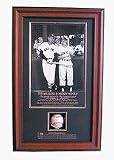 Vertical 11 x 14 Photograph and Baseball Display Case with Wood Frame