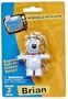 Family Guy Brian Bendable Keychain