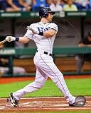 Ben Zobrist 2011 Action Art Poster PRINT Unknown 8x10