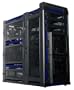 Antec LanBoy Air Tour midi ATX pas d'alimentation noir, bleu USB/Audio