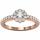 14K Rose Gold Diamond Engagement Ring - 0.70 Ct.