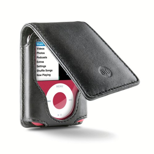 Philips DLA28000H/10 - Hip Case for iPod Nano -3rd Gen- Black Leather
