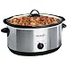 Crock-Pot SCV700SS 7-Quart Oval Manual Slow Cooker, Stainless Steel